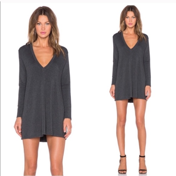 Riller & Fount Tops - Riller & Fount Kevin Long Sleeve V Neck Tunic